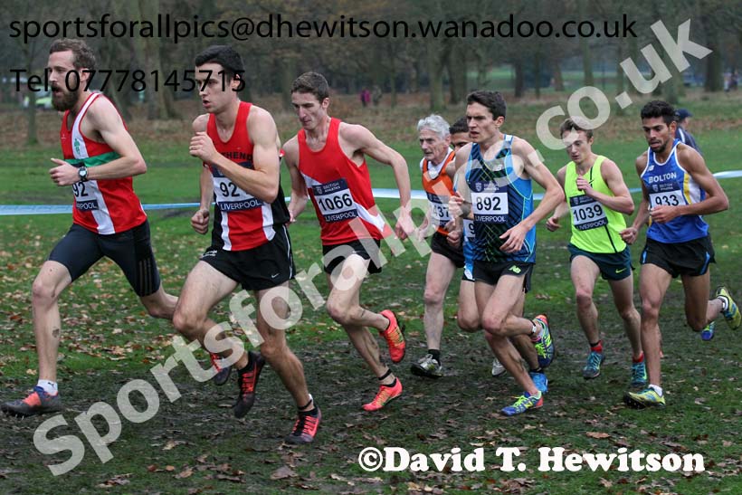 Senior men's European Cross Country Trials, Sefton Park, Liverpool. Photo: David T. Hewitson/Sports for All Pics